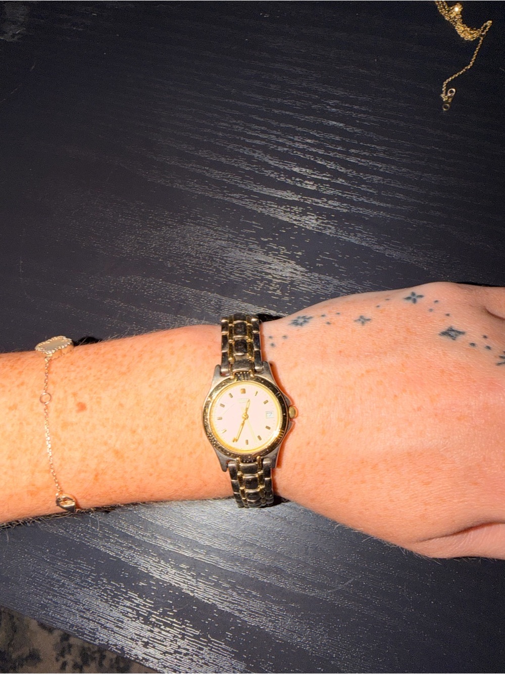 Two-Tone Gold Citizen Quartz Bracelet Watch - Classic Everyday Style